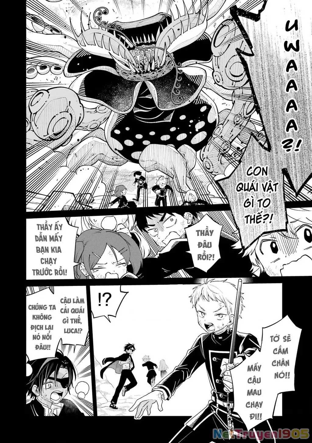 Thầy ơi! Bọn em sẽ hủy diệt thế giới! Chapter 16 - Trang 7