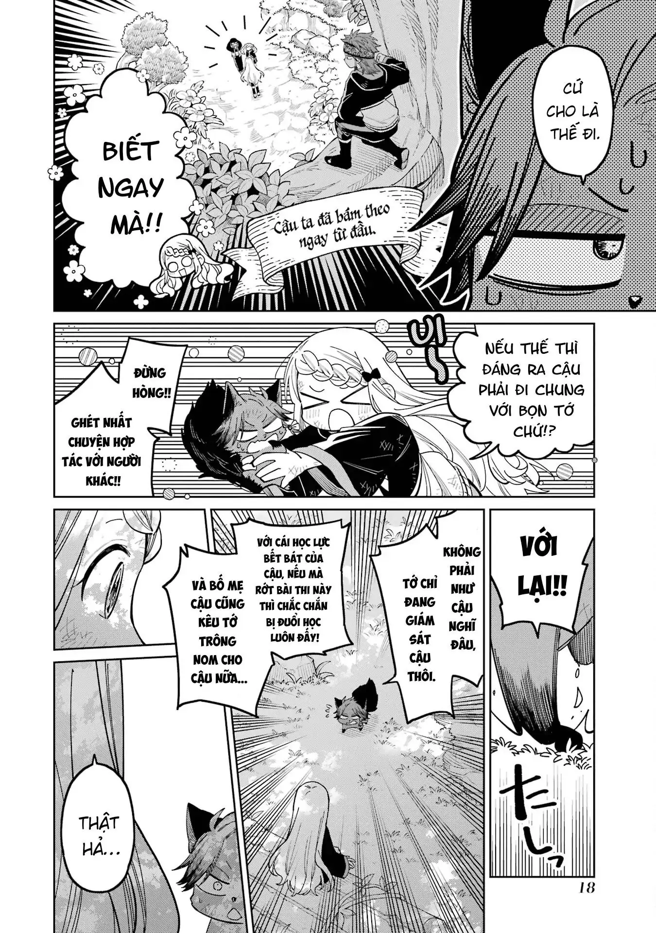 Thầy ơi! Bọn em sẽ hủy diệt thế giới! Chapter 18 - Trang 15