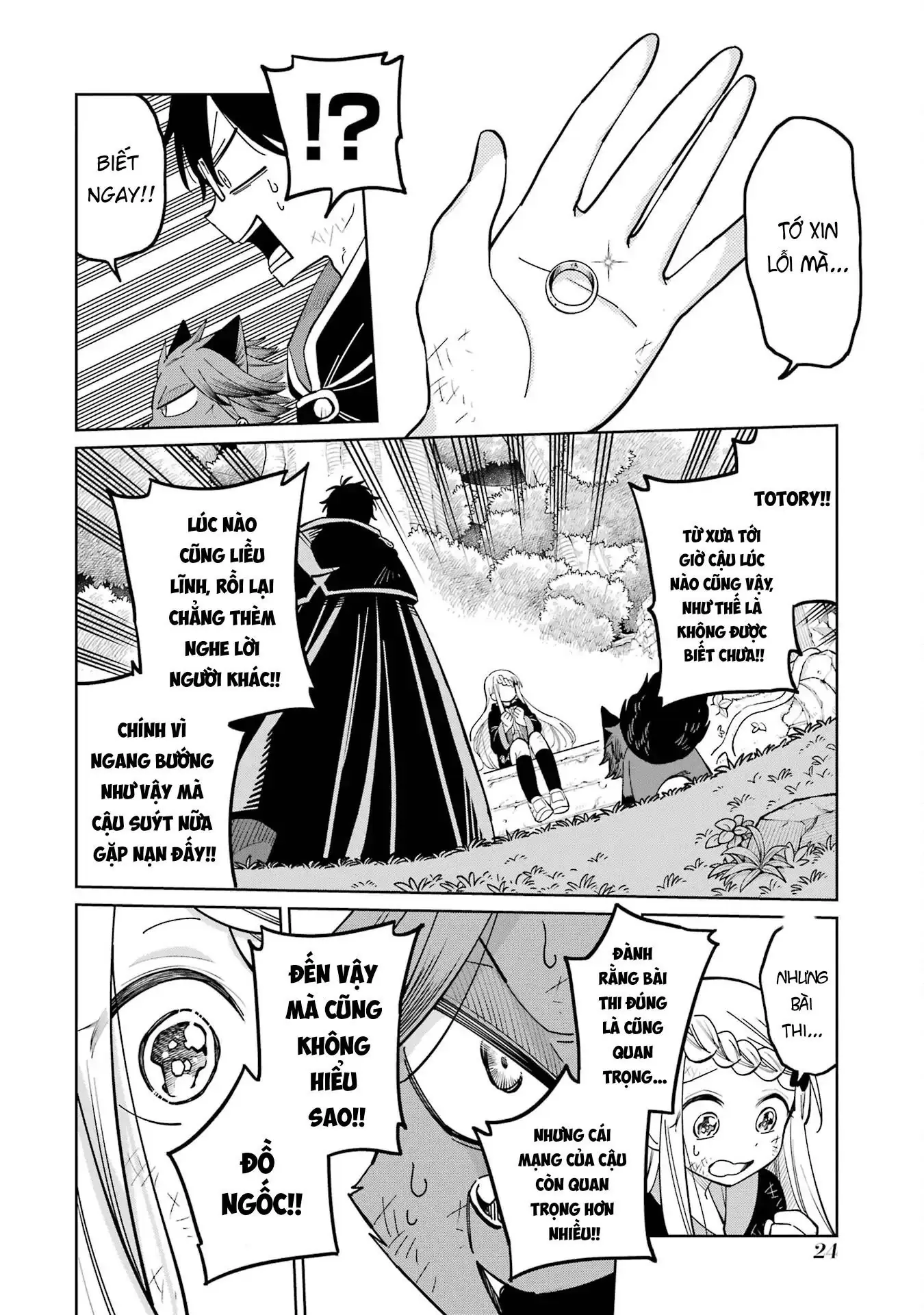 Thầy ơi! Bọn em sẽ hủy diệt thế giới! Chapter 18 - Trang 21