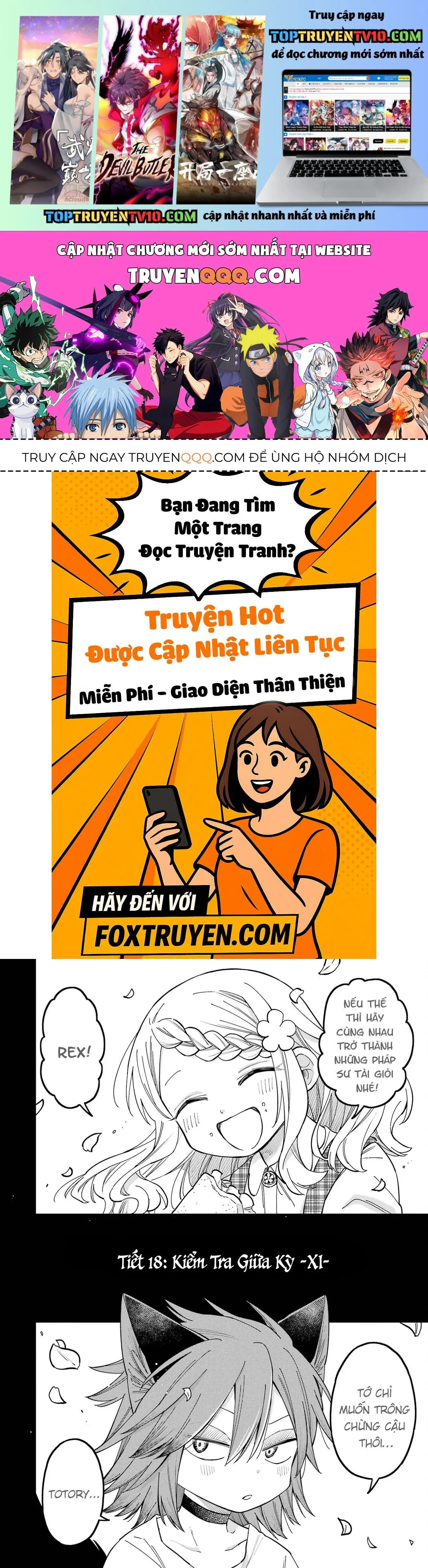 Thầy ơi! Bọn em sẽ hủy diệt thế giới! Chapter 18 - Trang 3