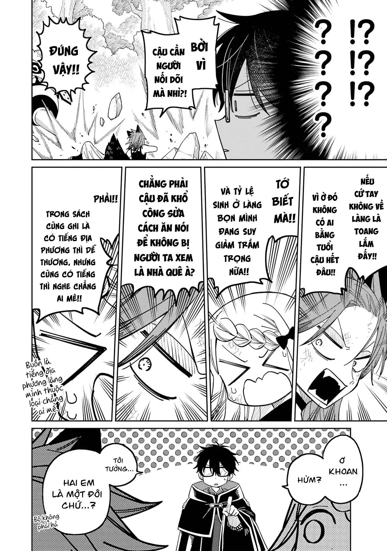Thầy ơi! Bọn em sẽ hủy diệt thế giới! Chapter 19 - Trang 12