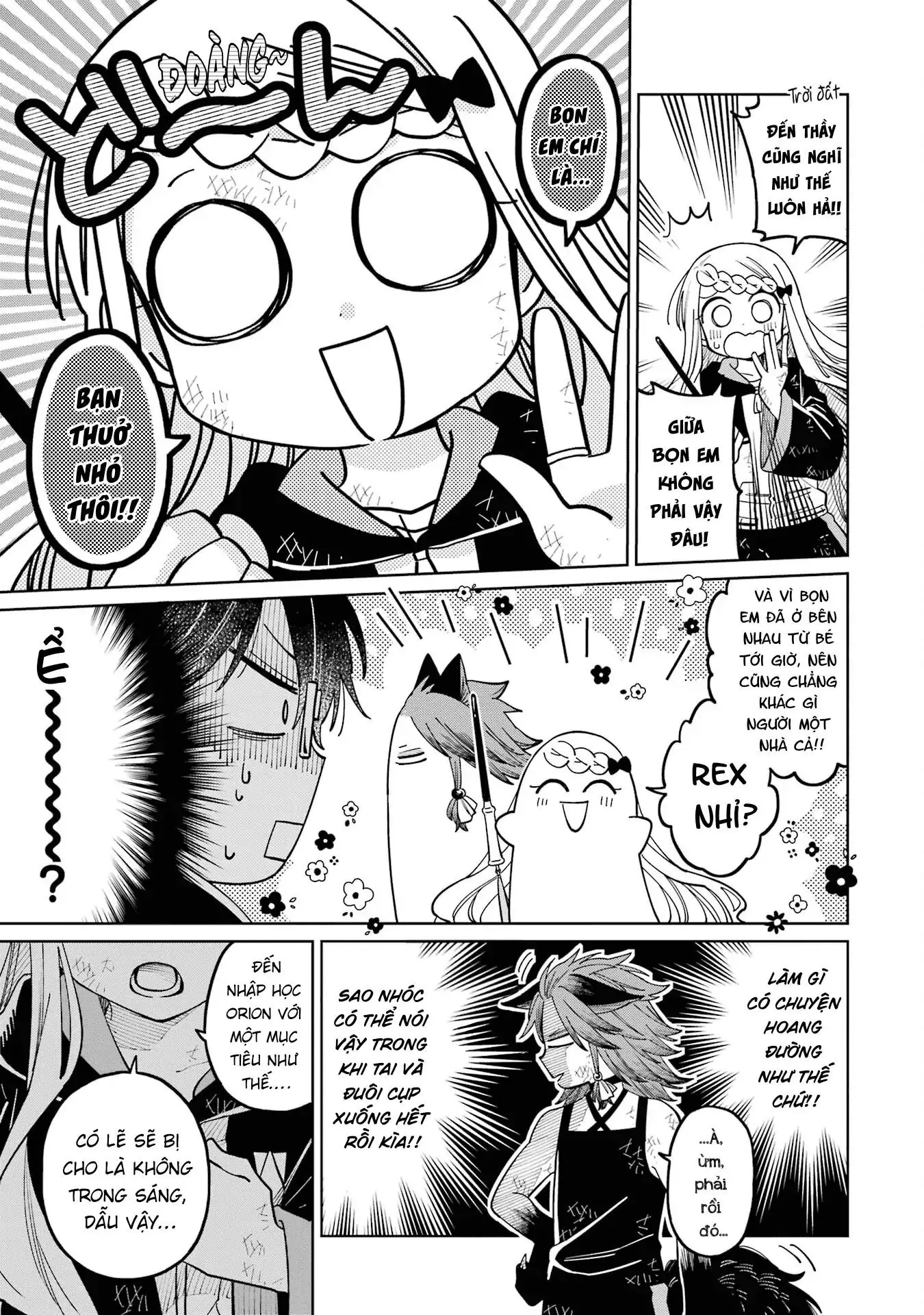 Thầy ơi! Bọn em sẽ hủy diệt thế giới! Chapter 19 - Trang 13