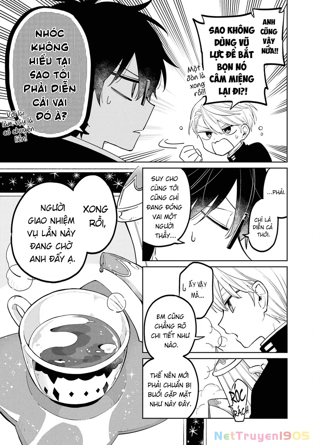 Thầy ơi! Bọn em sẽ hủy diệt thế giới! Chapter 2 - Trang 12