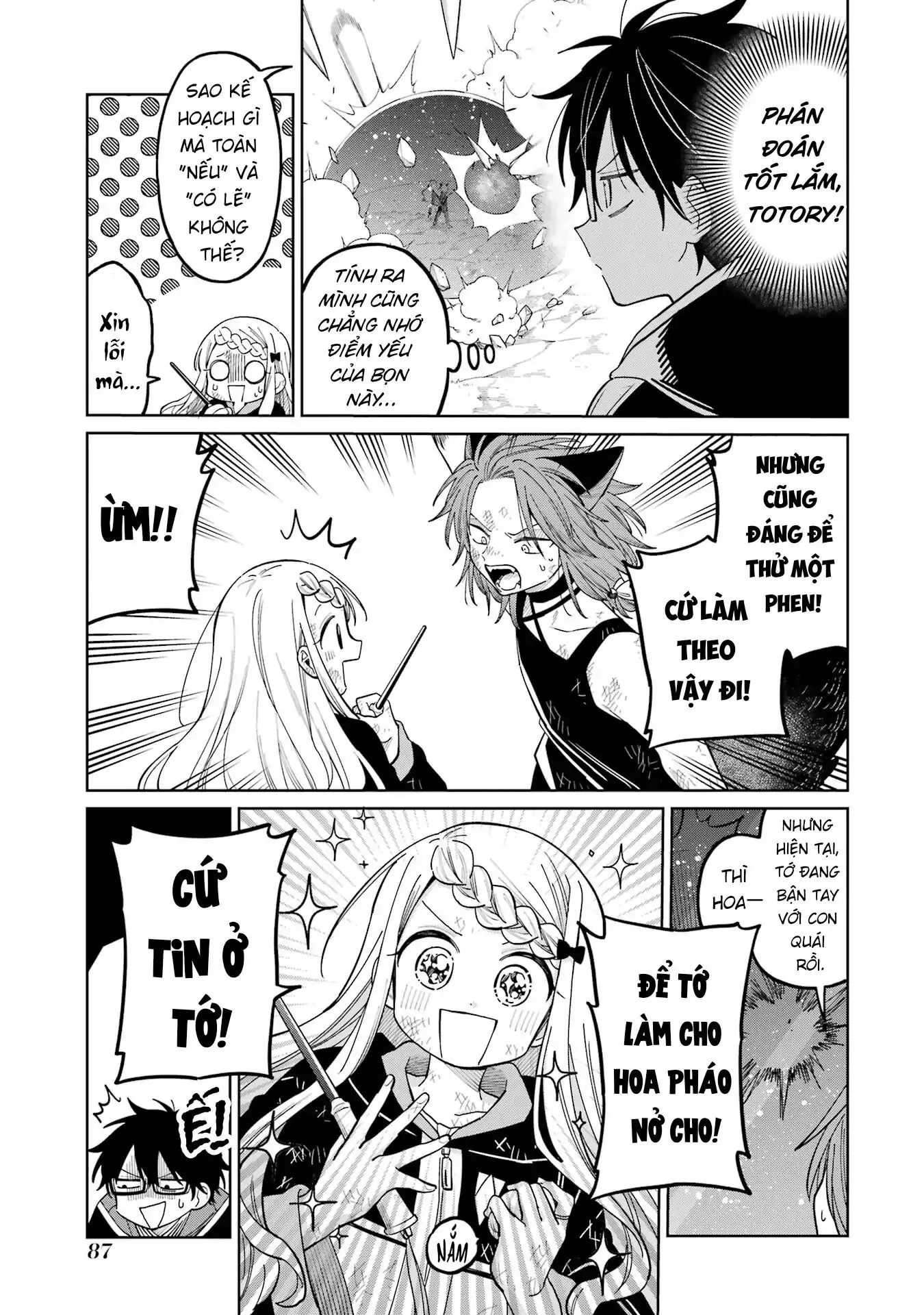 Thầy ơi! Bọn em sẽ hủy diệt thế giới! Chapter 21 - Trang 10