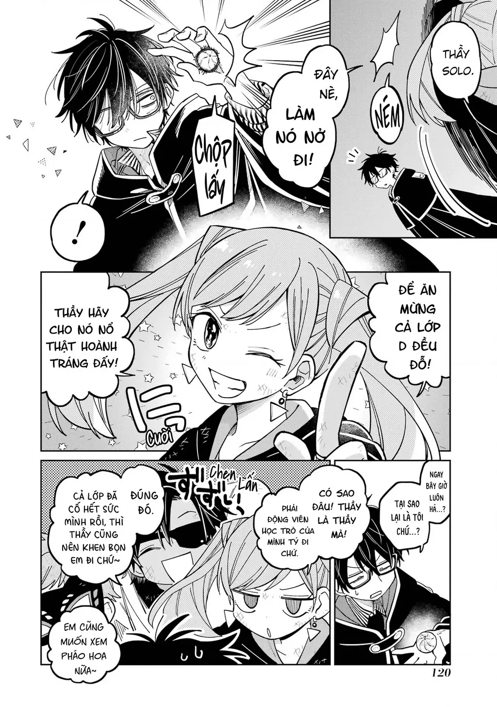 Thầy ơi! Bọn em sẽ hủy diệt thế giới! Chapter 22 - Trang 18