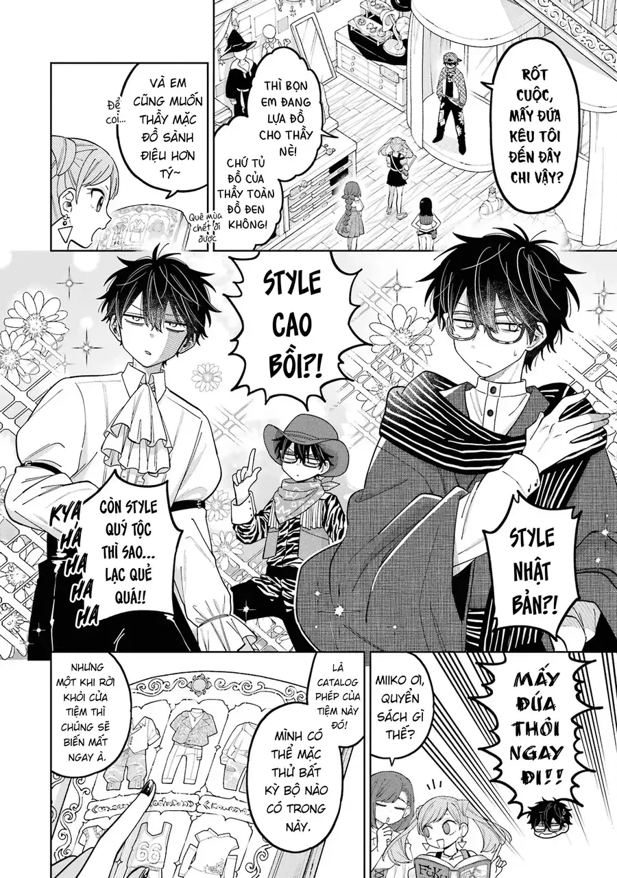 Thầy ơi! Bọn em sẽ hủy diệt thế giới! Chapter 23 - Trang 9