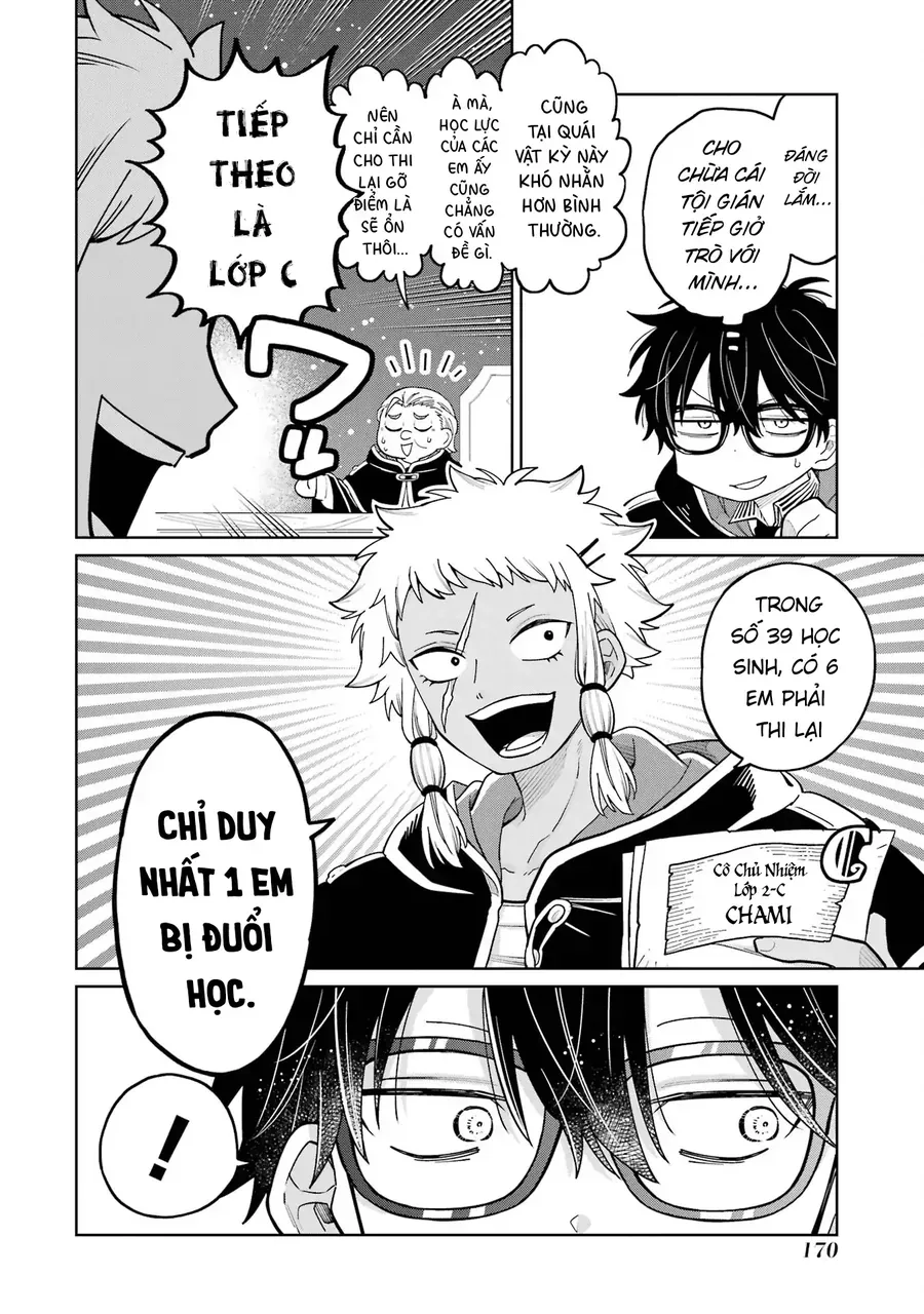 Thầy ơi! Bọn em sẽ hủy diệt thế giới! Chapter 24 - Trang 13