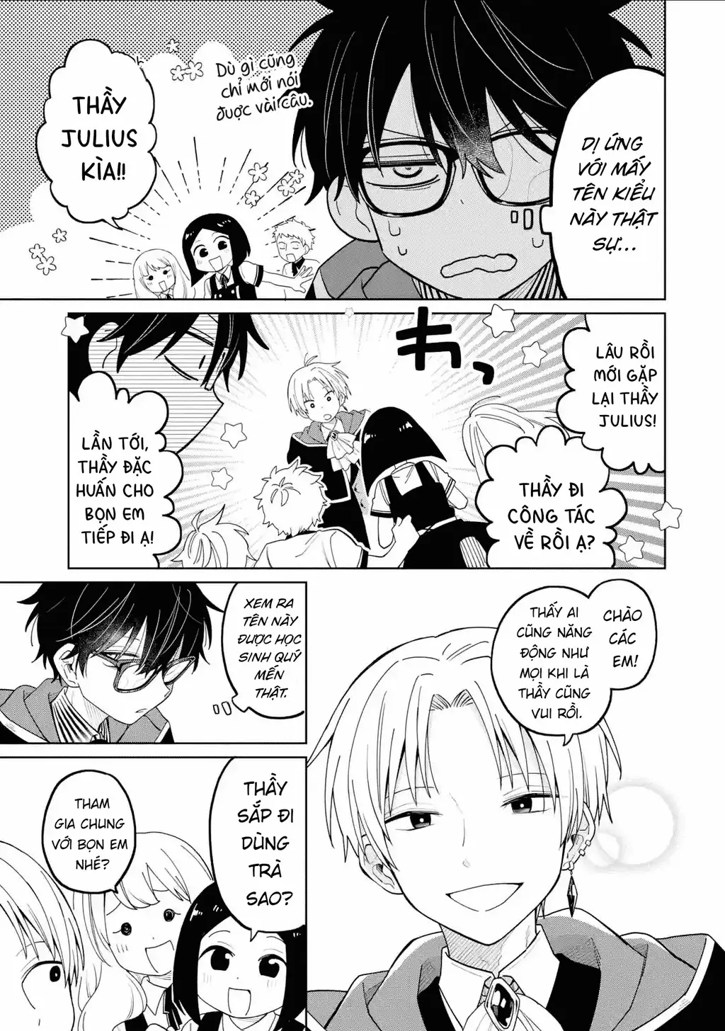 Thầy ơi! Bọn em sẽ hủy diệt thế giới! Chapter 26 - Trang 4