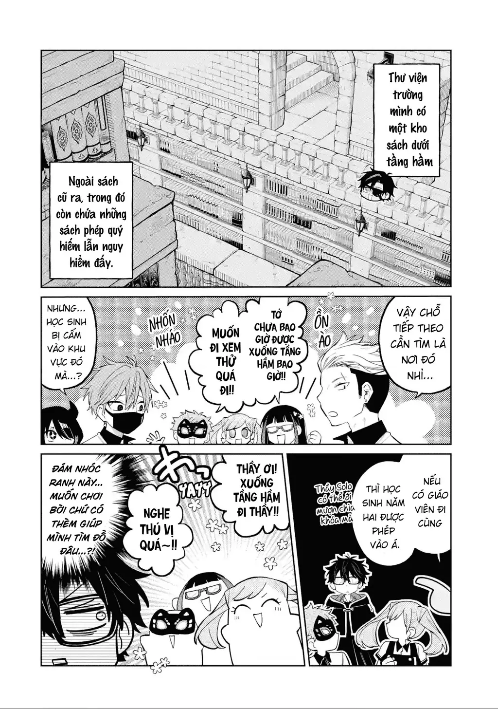 Thầy ơi! Bọn em sẽ hủy diệt thế giới! Chapter 27 - Trang 14