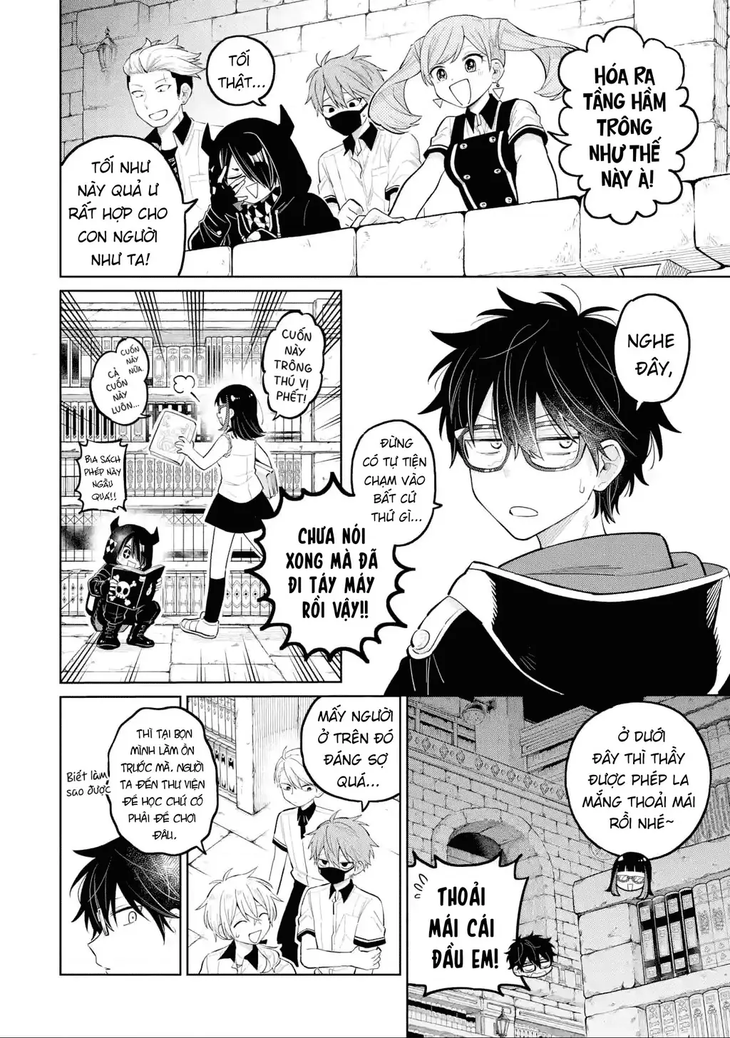 Thầy ơi! Bọn em sẽ hủy diệt thế giới! Chapter 27 - Trang 16