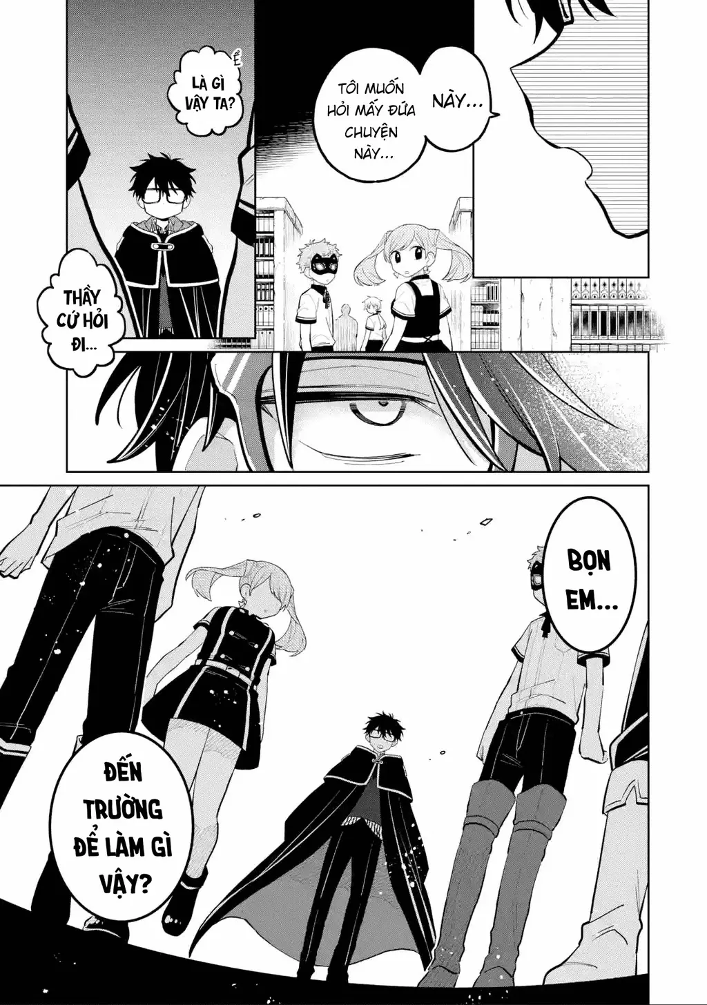 Thầy ơi! Bọn em sẽ hủy diệt thế giới! Chapter 27 - Trang 17