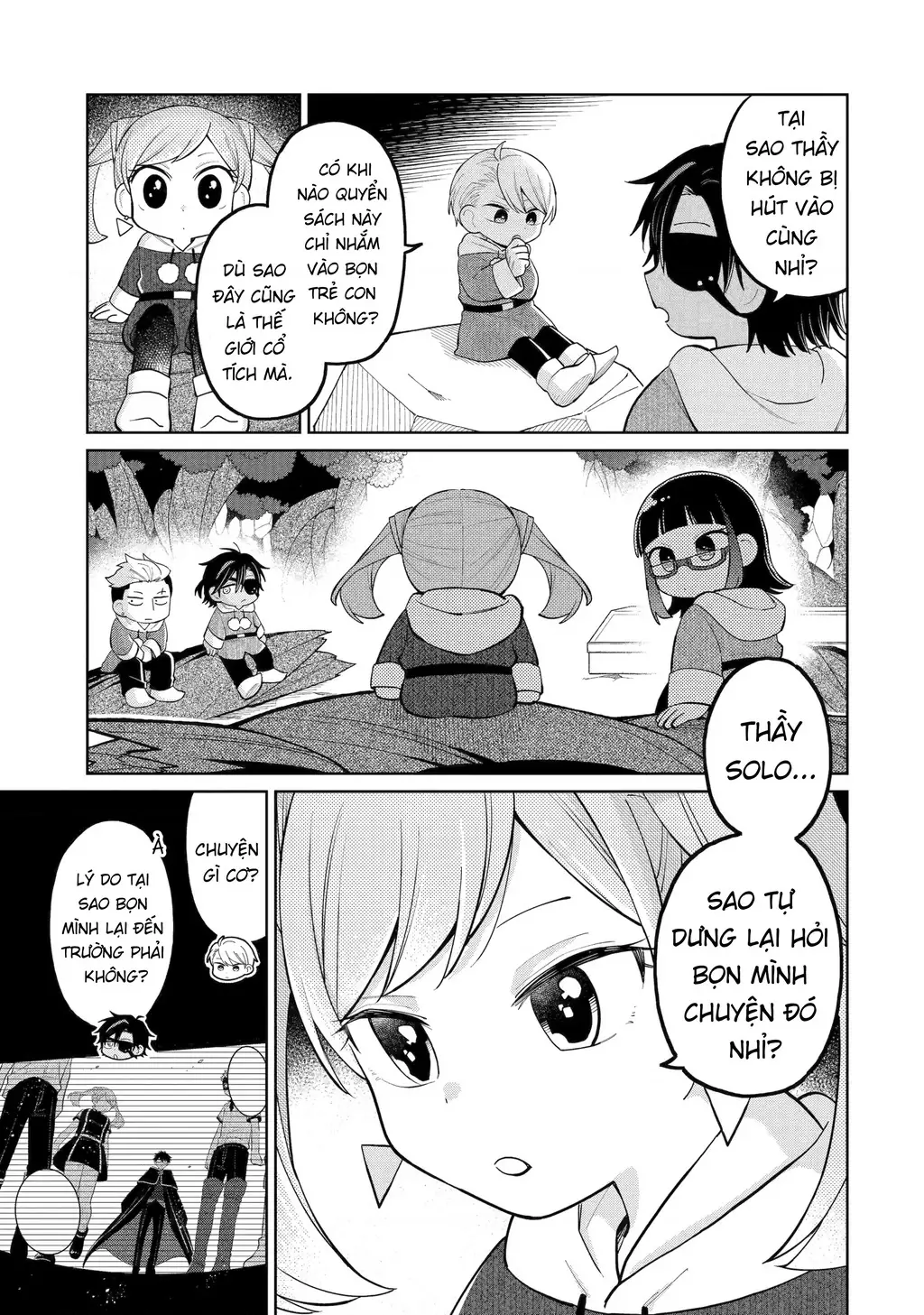 Thầy ơi! Bọn em sẽ hủy diệt thế giới! Chapter 29 - Trang 10