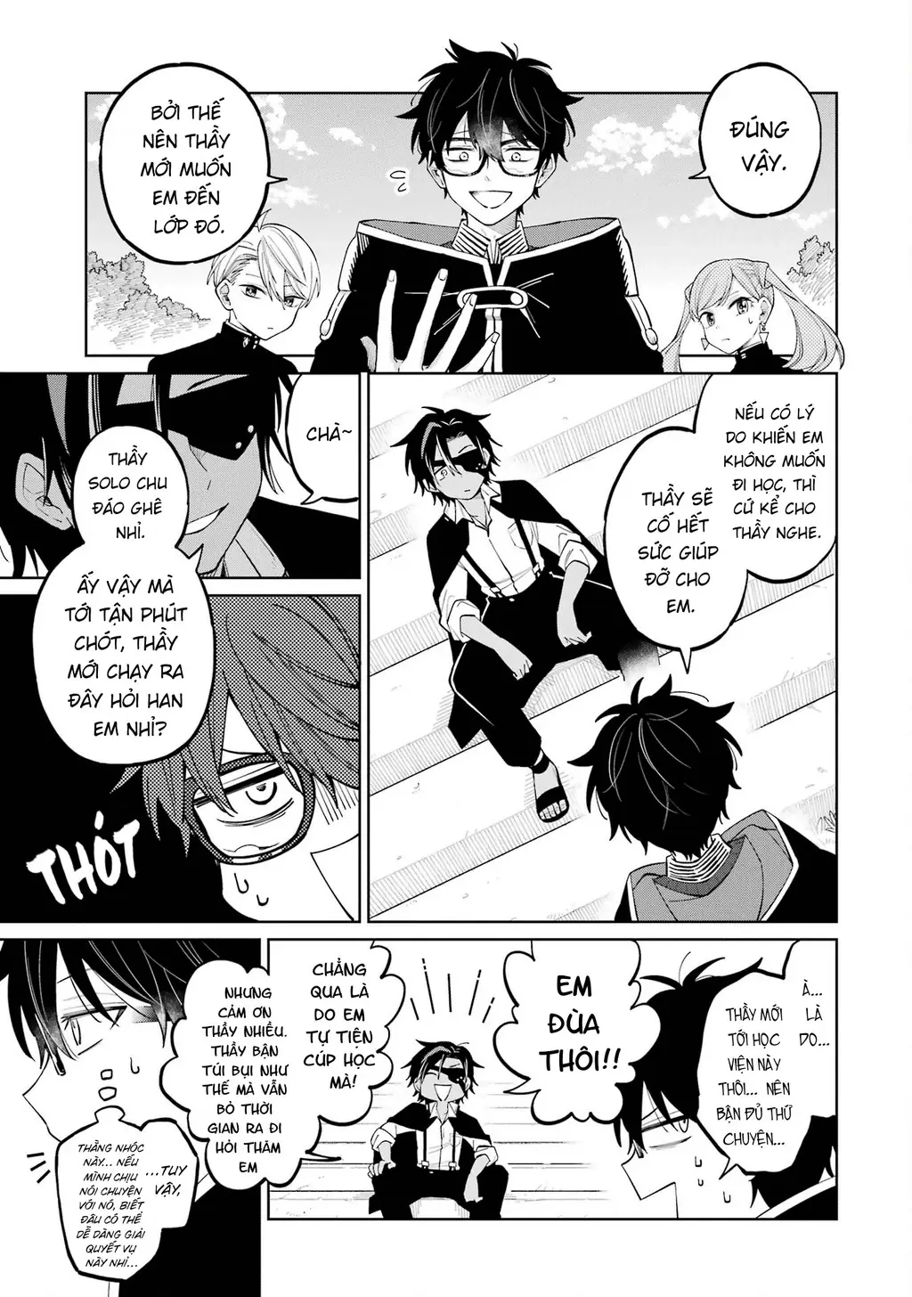 Thầy ơi! Bọn em sẽ hủy diệt thế giới! Chapter 3 - Trang 31