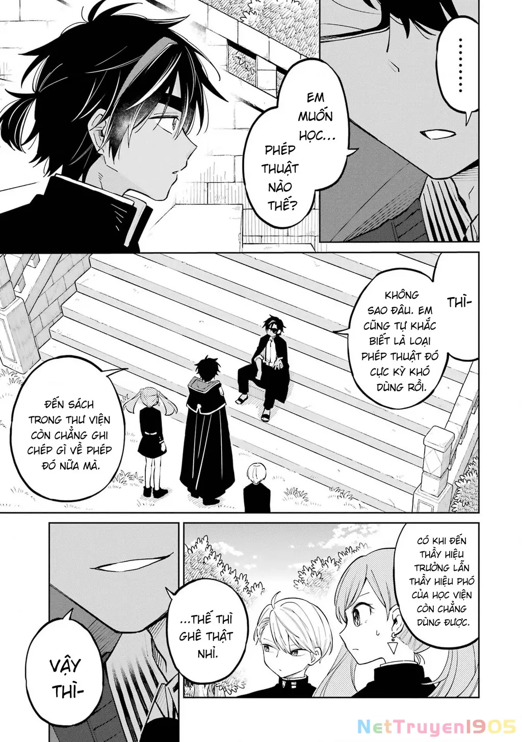 Thầy ơi! Bọn em sẽ hủy diệt thế giới! Chapter 3 - Trang 35