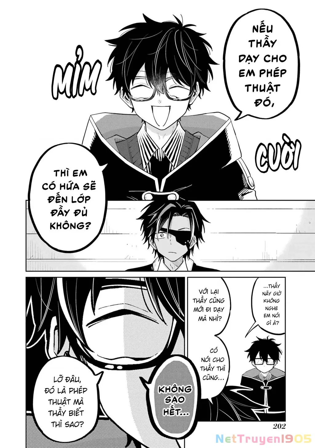 Thầy ơi! Bọn em sẽ hủy diệt thế giới! Chapter 3 - Trang 36