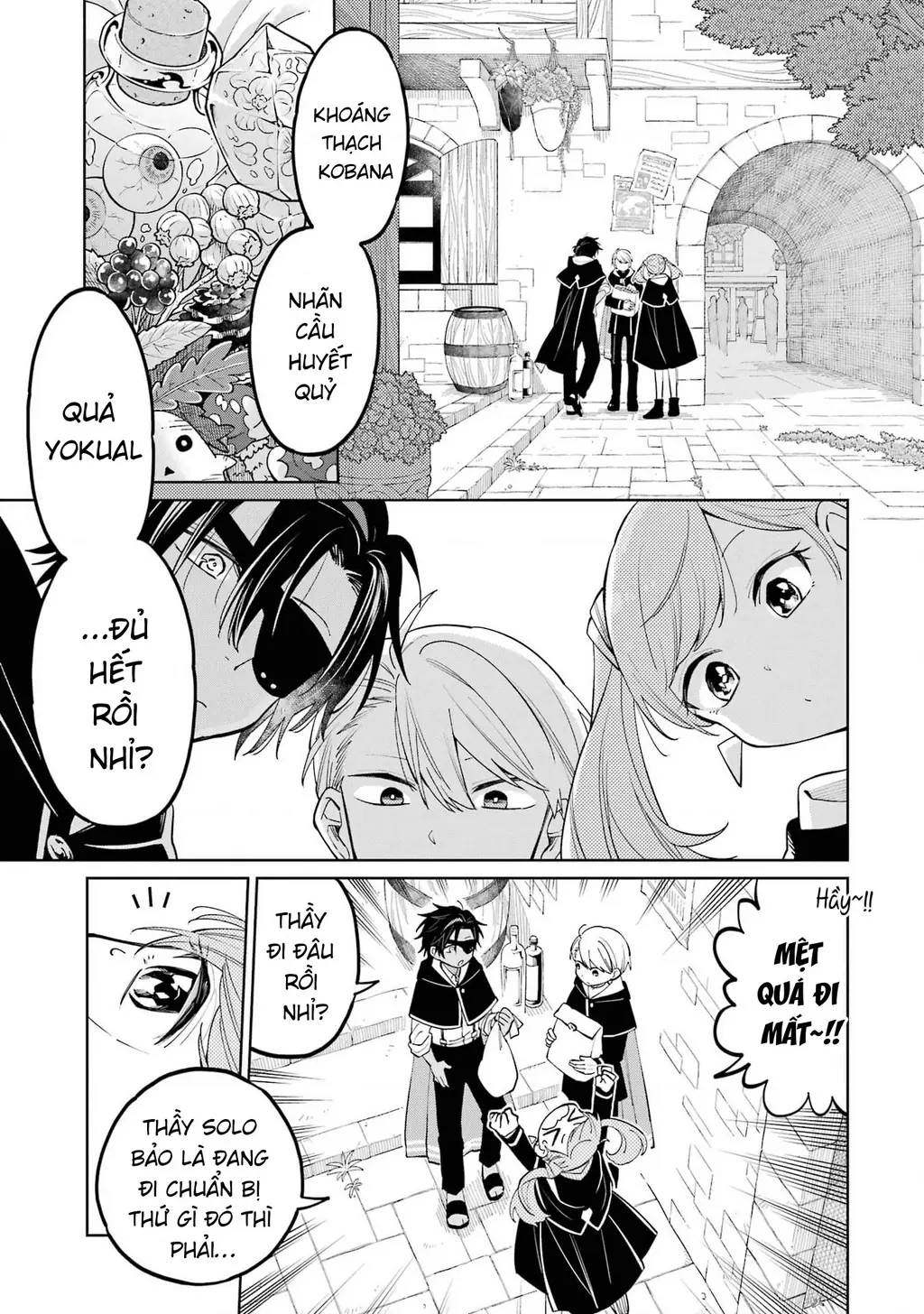 Thầy ơi! Bọn em sẽ hủy diệt thế giới! Chapter 4 - Trang 12