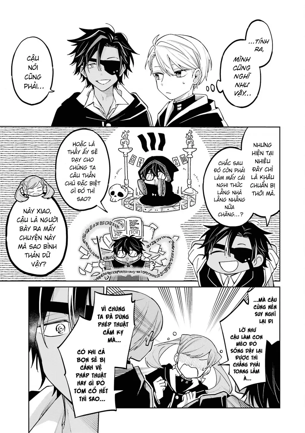 Thầy ơi! Bọn em sẽ hủy diệt thế giới! Chapter 4 - Trang 14