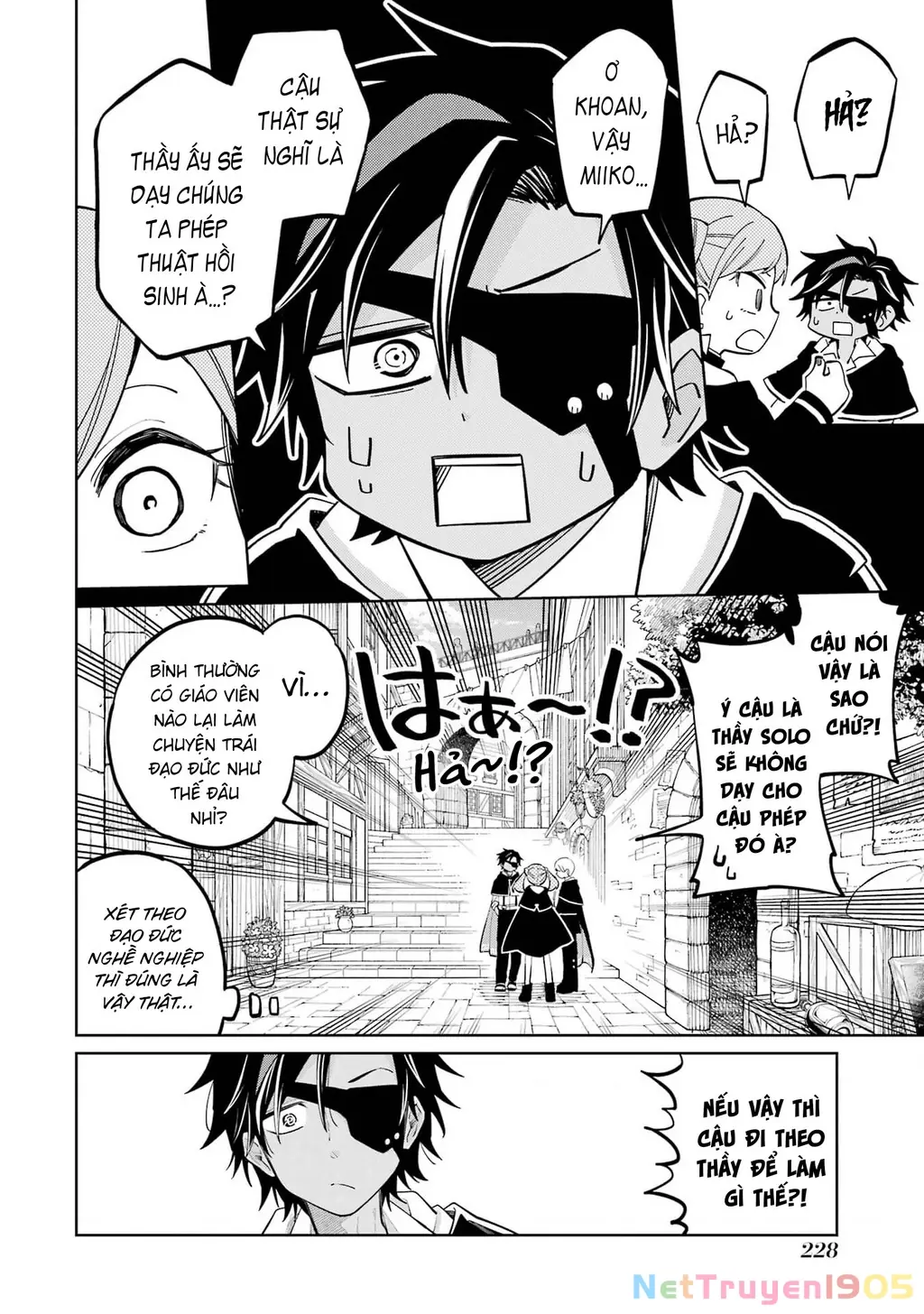 Thầy ơi! Bọn em sẽ hủy diệt thế giới! Chapter 4 - Trang 15