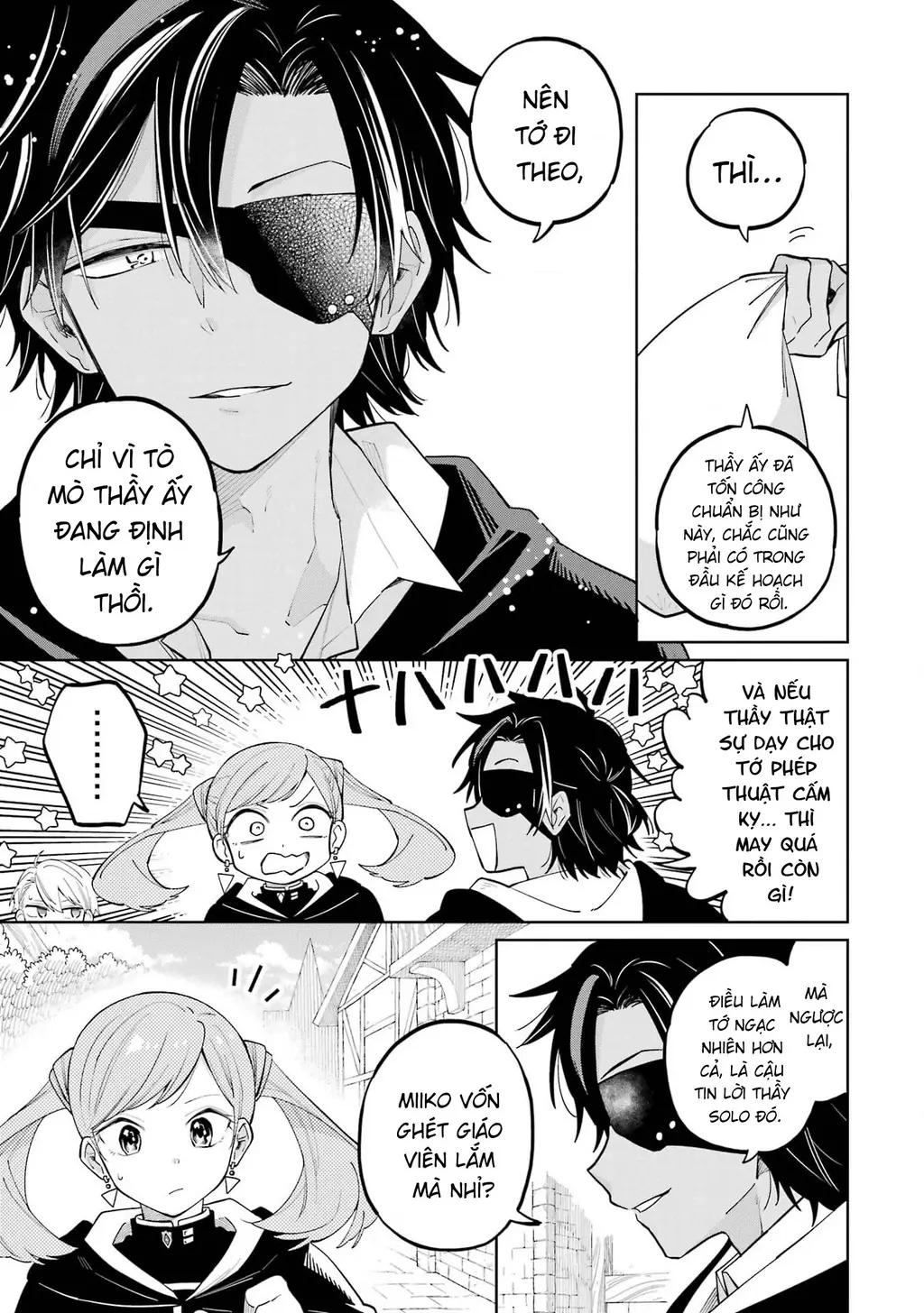 Thầy ơi! Bọn em sẽ hủy diệt thế giới! Chapter 4 - Trang 16