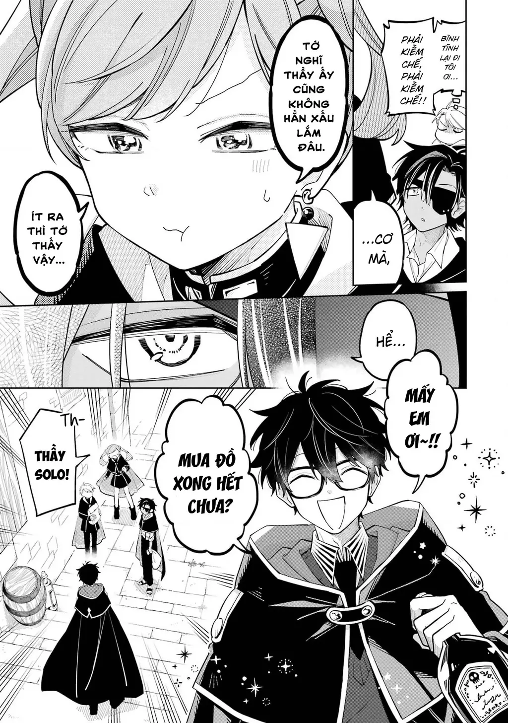 Thầy ơi! Bọn em sẽ hủy diệt thế giới! Chapter 4 - Trang 18