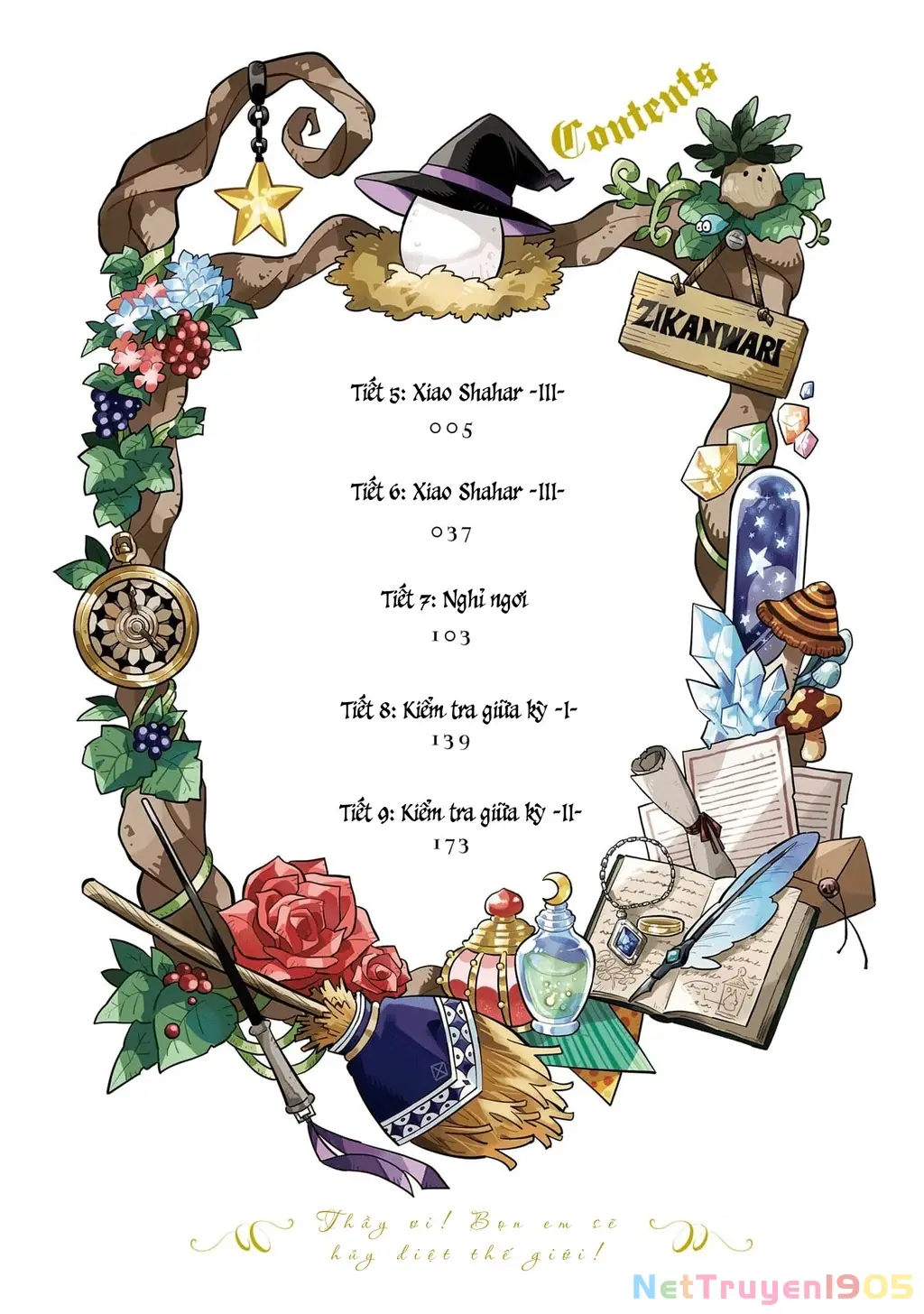 Thầy ơi! Bọn em sẽ hủy diệt thế giới! Chapter 5 - Trang 4