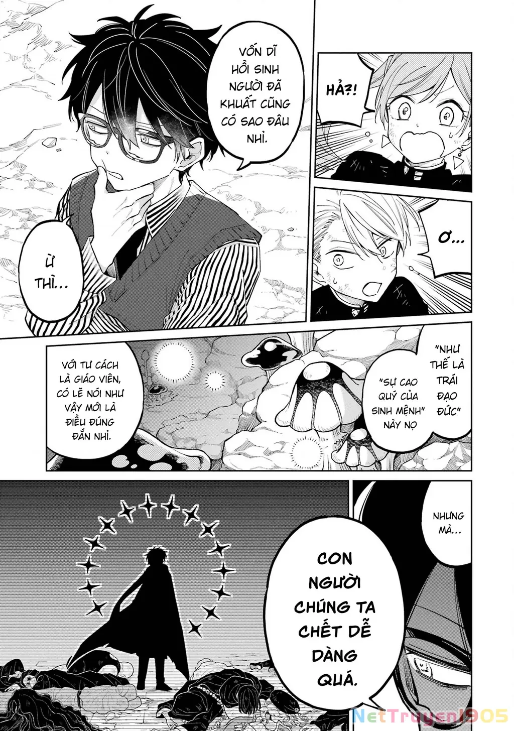 Thầy ơi! Bọn em sẽ hủy diệt thế giới! Chapter 6 - Trang 35