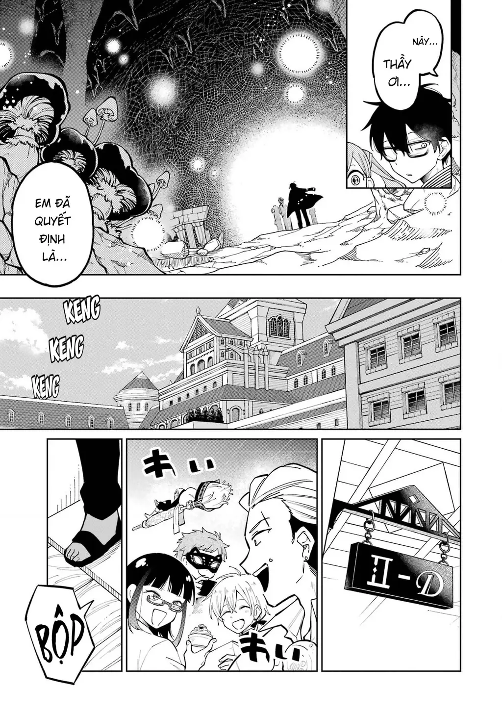 Thầy ơi! Bọn em sẽ hủy diệt thế giới! Chapter 6 - Trang 50