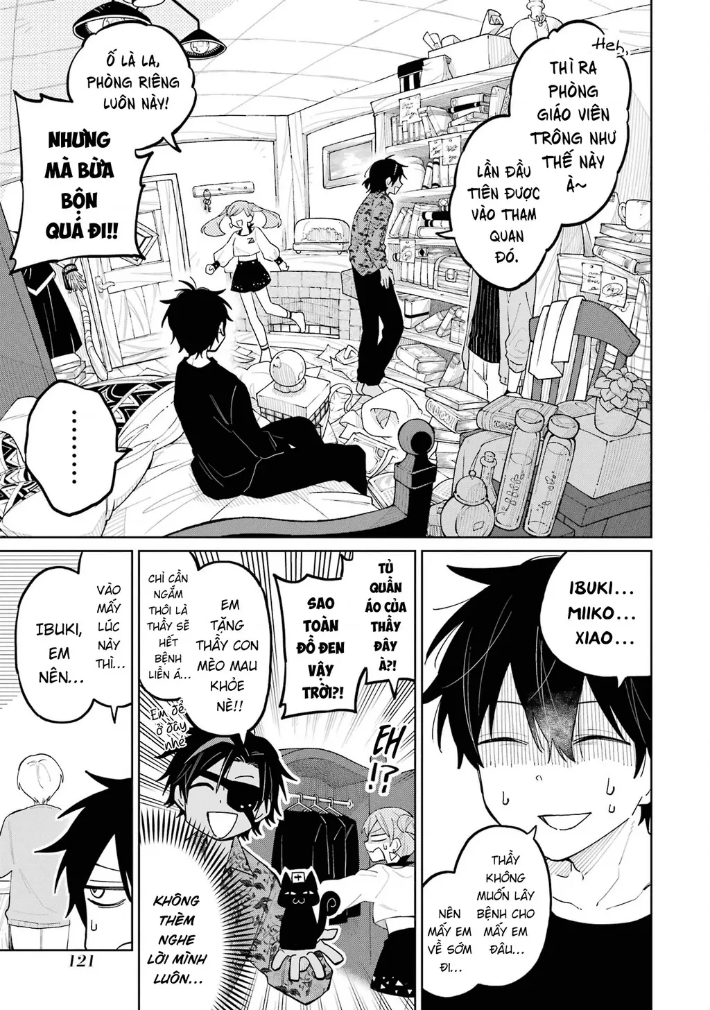 Thầy ơi! Bọn em sẽ hủy diệt thế giới! Chapter 7 - Trang 20