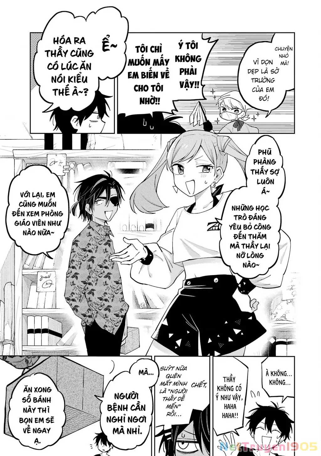 Thầy ơi! Bọn em sẽ hủy diệt thế giới! Chapter 7 - Trang 22