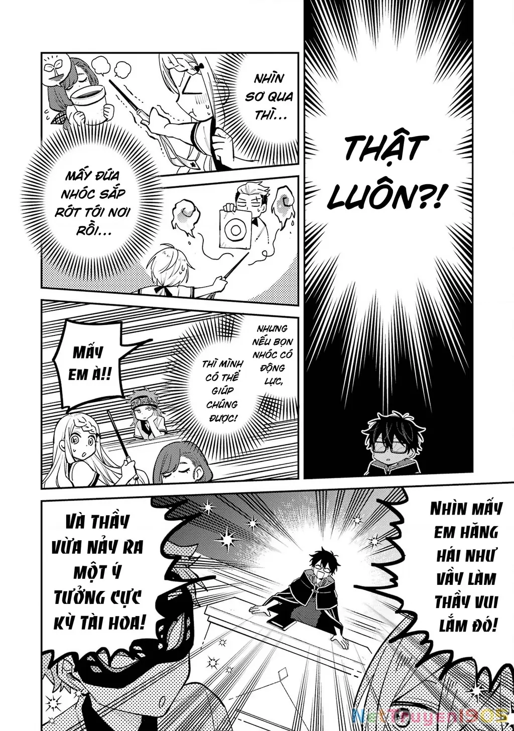 Thầy ơi! Bọn em sẽ hủy diệt thế giới! Chapter 8 - Trang 12
