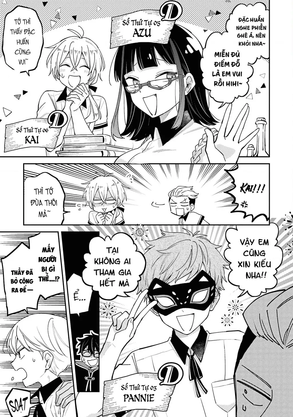 Thầy ơi! Bọn em sẽ hủy diệt thế giới! Chapter 8 - Trang 15