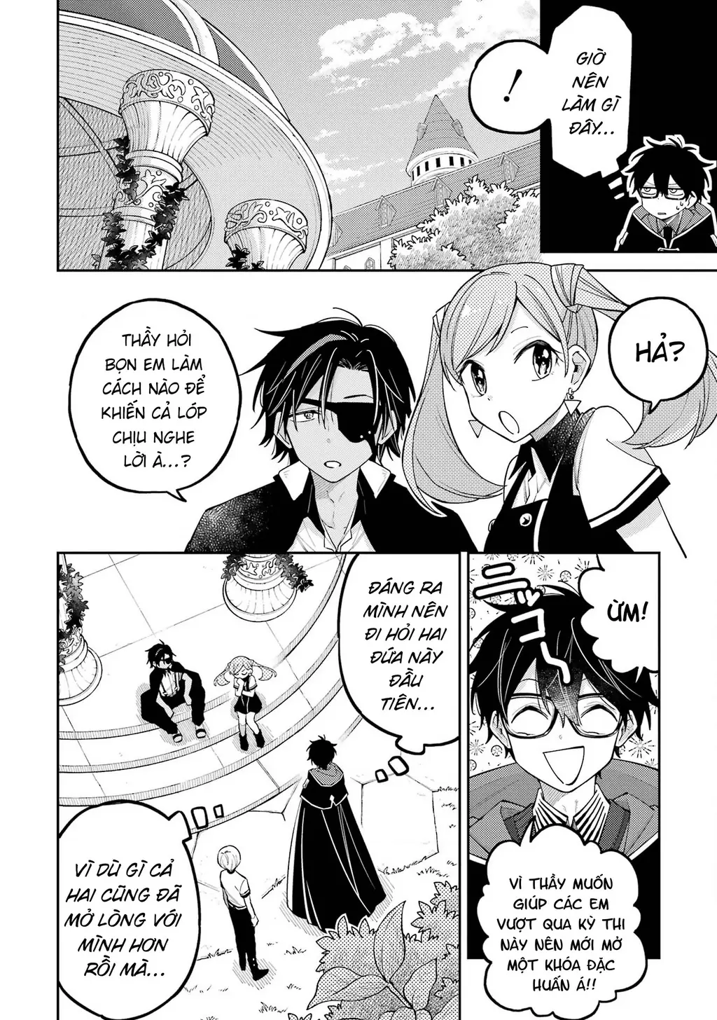 Thầy ơi! Bọn em sẽ hủy diệt thế giới! Chapter 8 - Trang 28