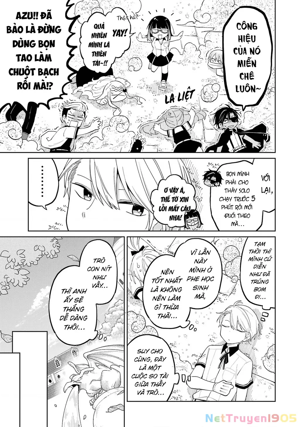 Thầy ơi! Bọn em sẽ hủy diệt thế giới! Chapter 9 - Trang 18