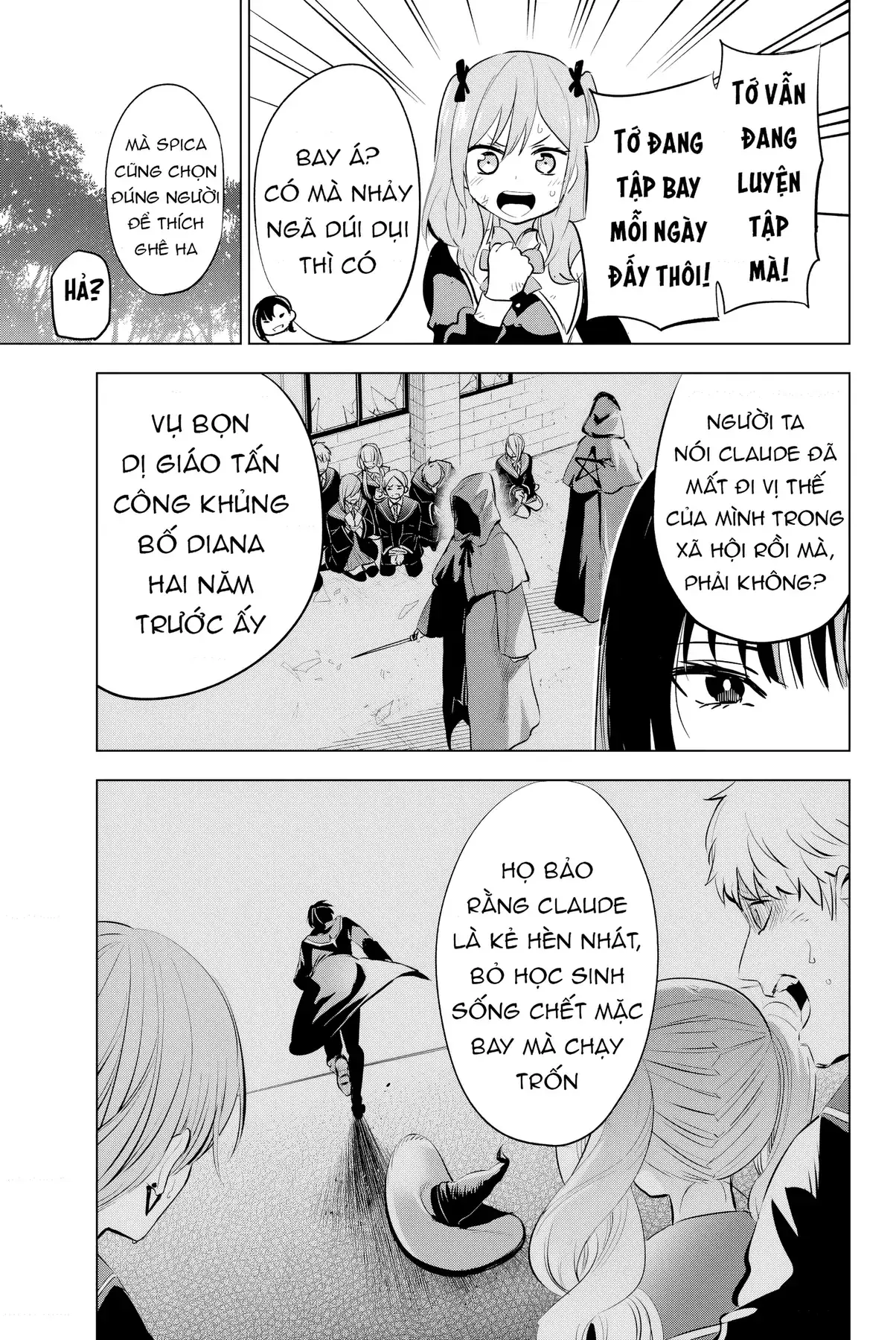 The Classroom Of A Black Cat And A Witch Chapter 1 - Trang 10