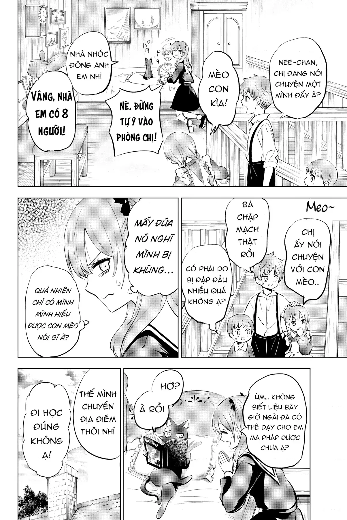 The Classroom Of A Black Cat And A Witch Chapter 1 - Trang 21