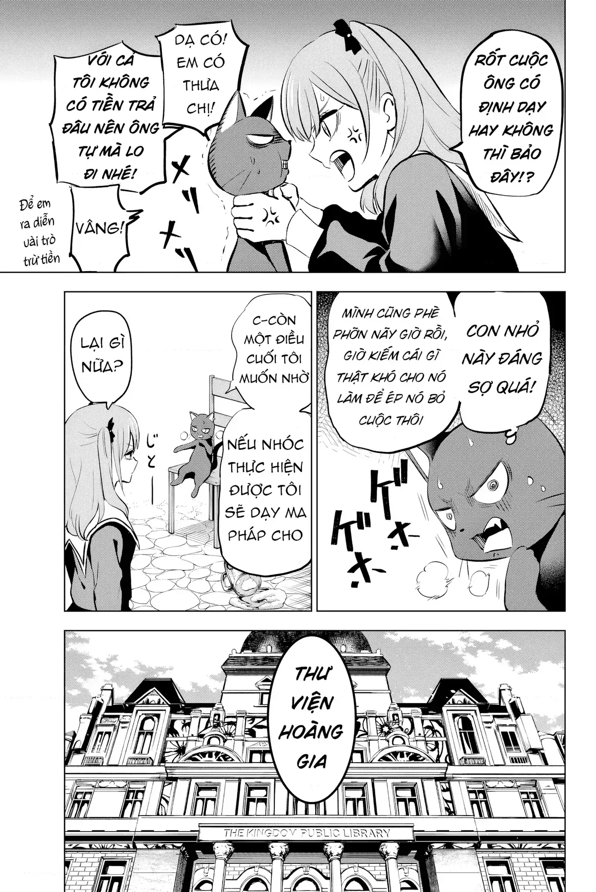 The Classroom Of A Black Cat And A Witch Chapter 1 - Trang 24