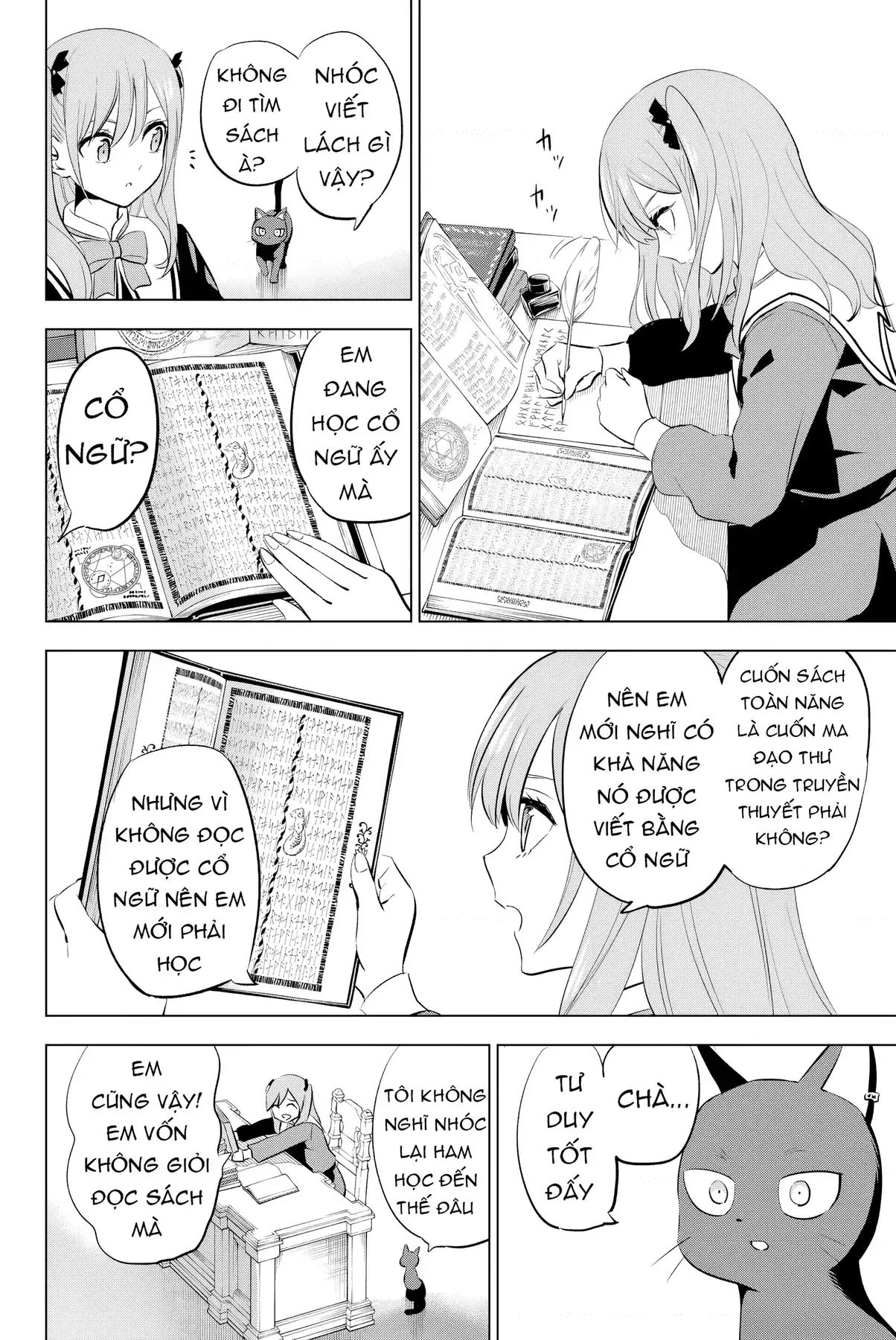 The Classroom Of A Black Cat And A Witch Chapter 1 - Trang 31