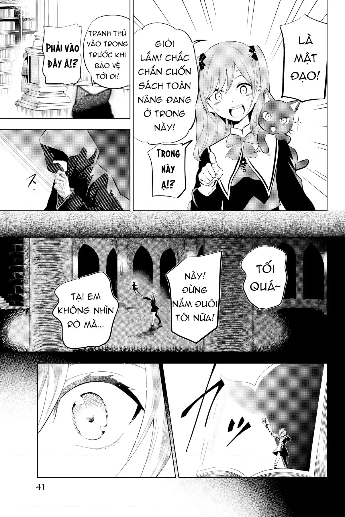 The Classroom Of A Black Cat And A Witch Chapter 1 - Trang 40