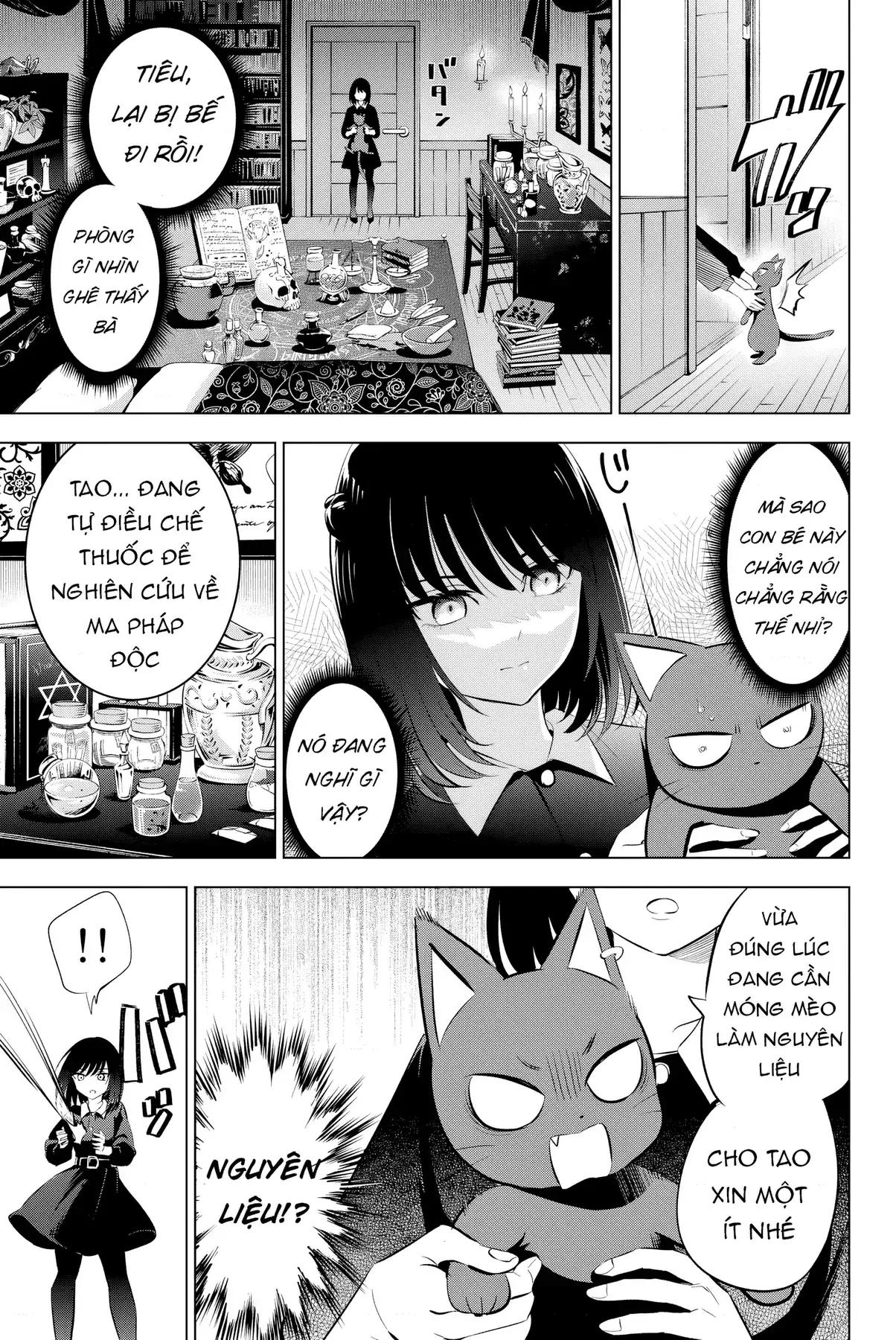 The Classroom Of A Black Cat And A Witch Chapter 10 - Trang 12
