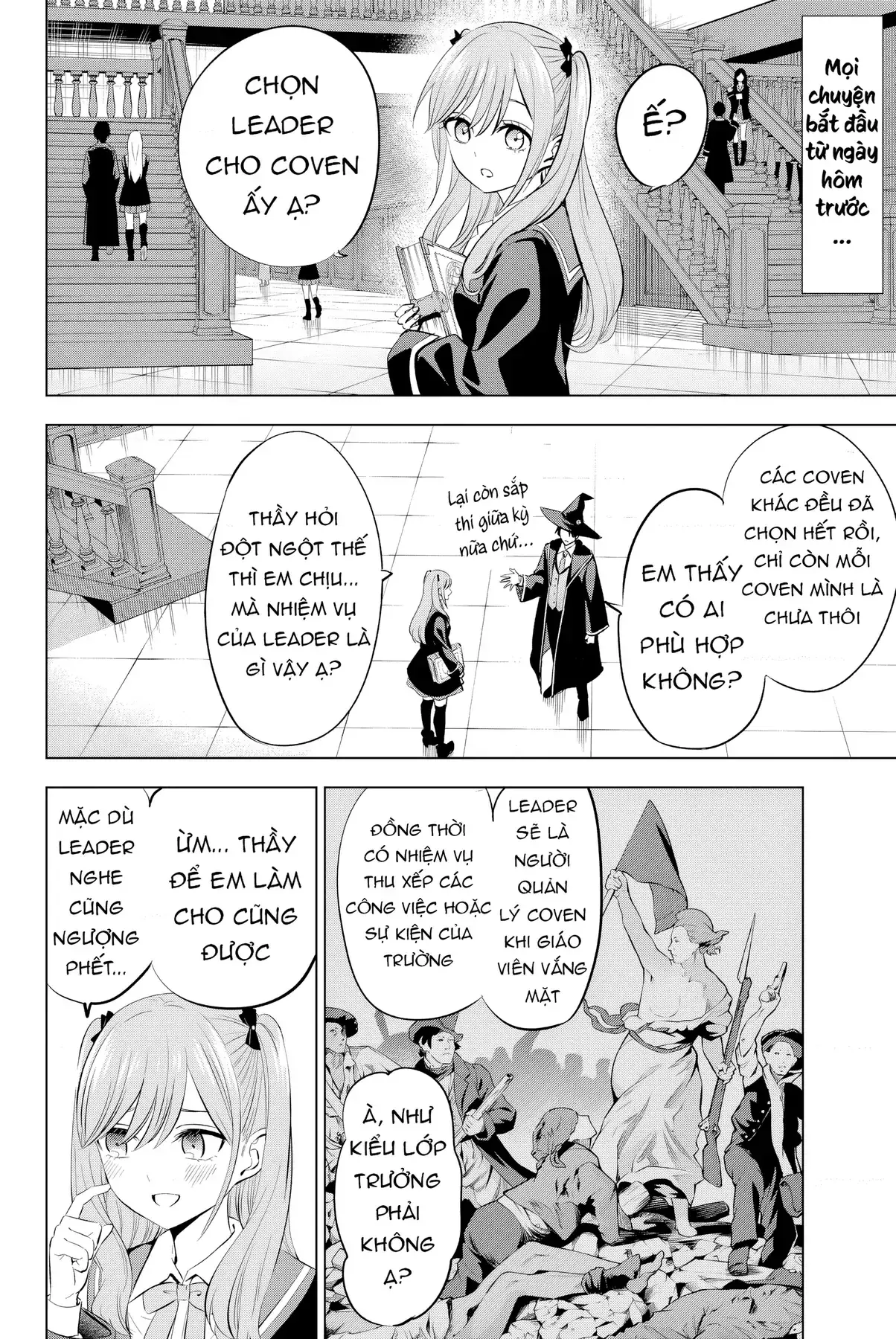 The Classroom Of A Black Cat And A Witch Chapter 10 - Trang 3