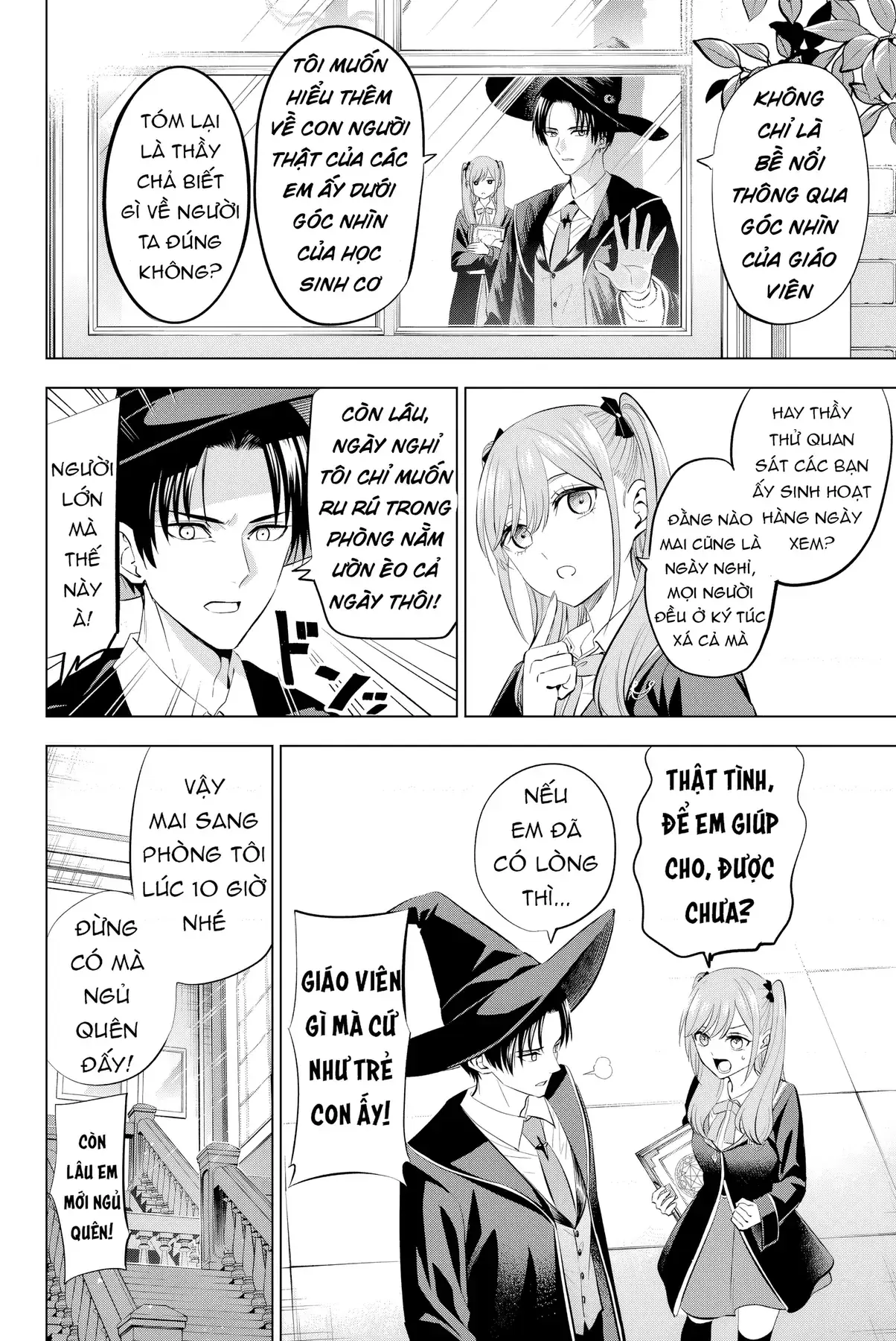 The Classroom Of A Black Cat And A Witch Chapter 10 - Trang 5