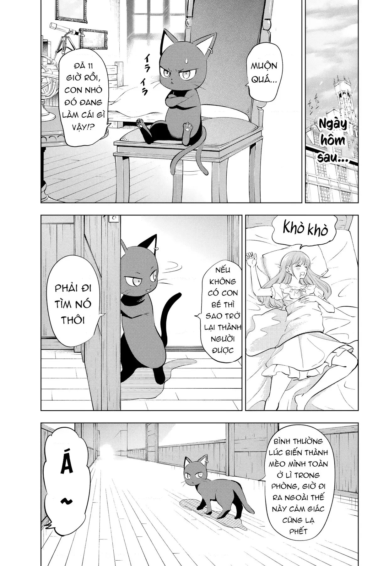 The Classroom Of A Black Cat And A Witch Chapter 10 - Trang 6