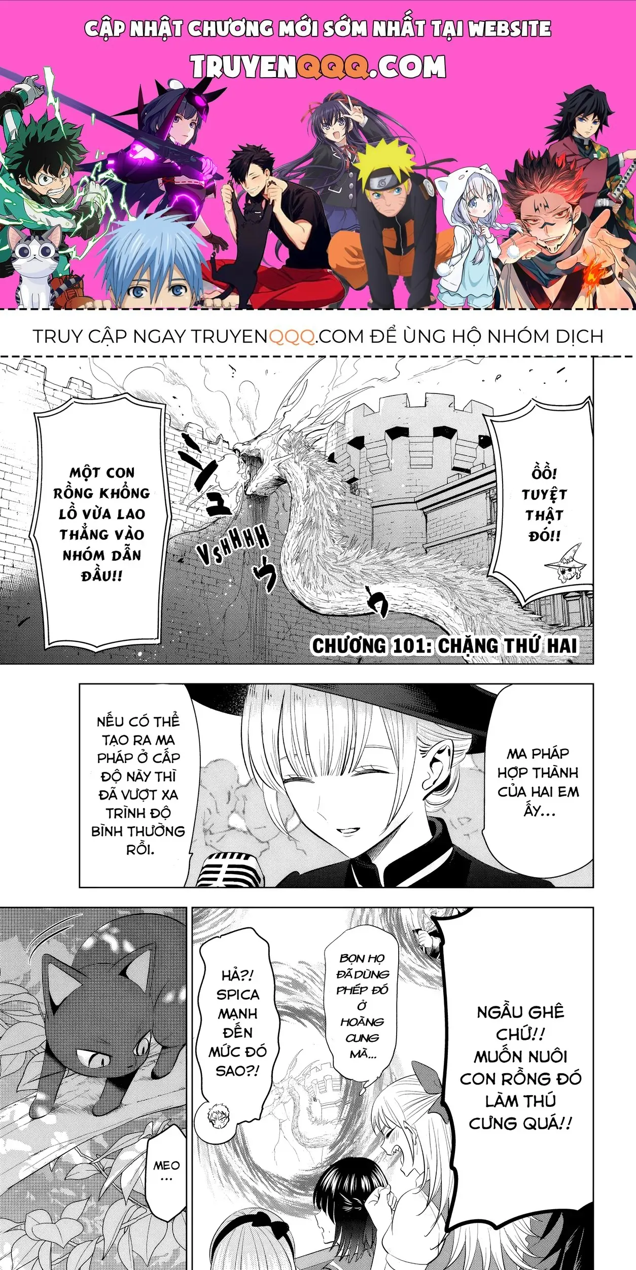 The Classroom Of A Black Cat And A Witch Chapter 101 - Trang 2