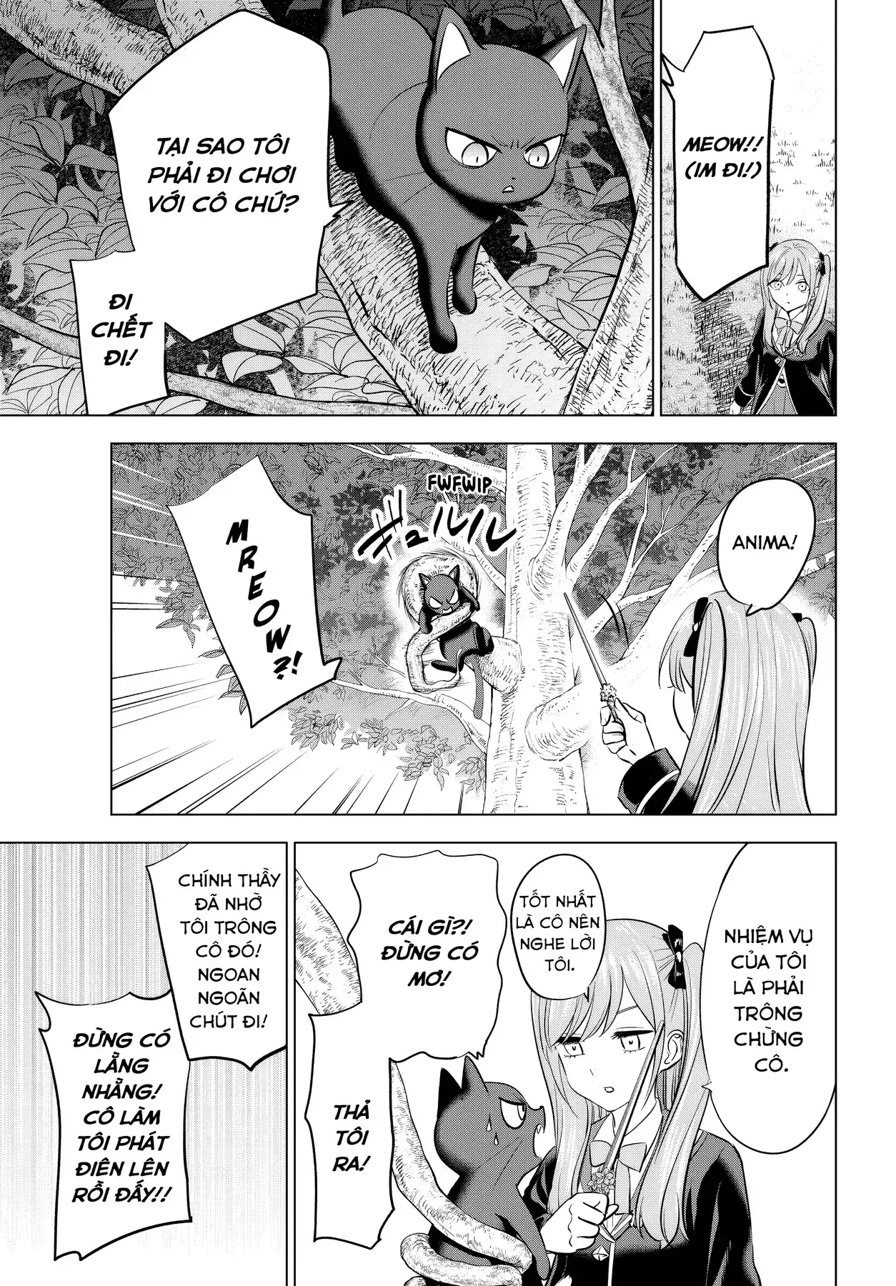 The Classroom Of A Black Cat And A Witch Chapter 106 - Trang 6