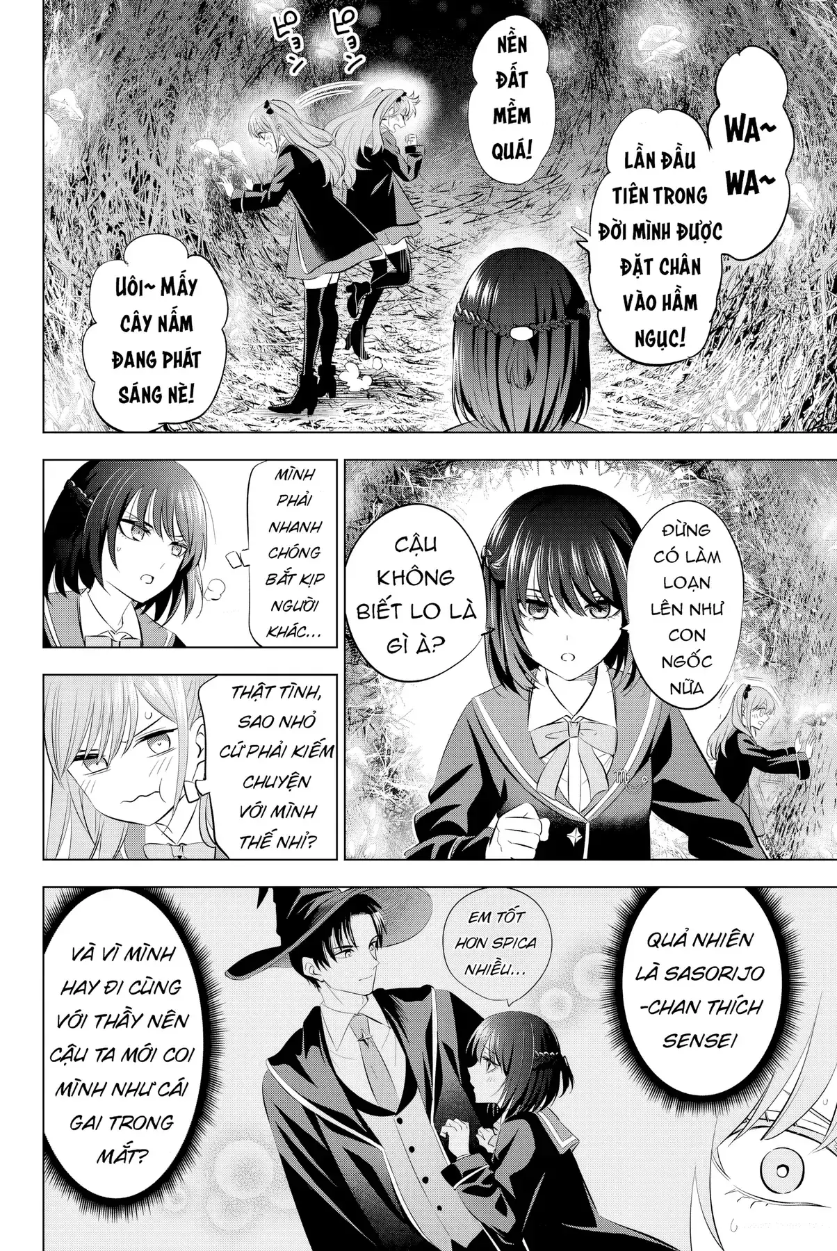 The Classroom Of A Black Cat And A Witch Chapter 12 - Trang 9