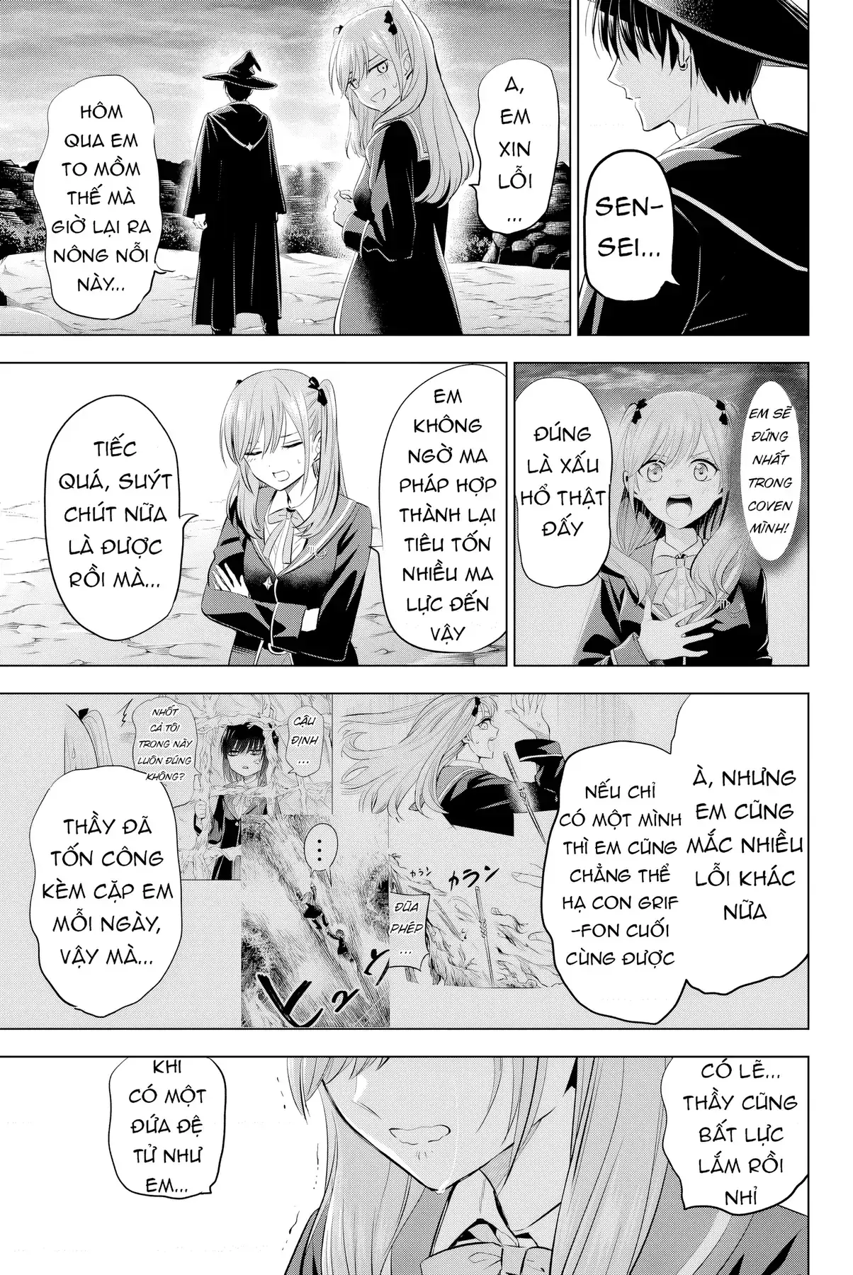 The Classroom Of A Black Cat And A Witch Chapter 15 - Trang 16