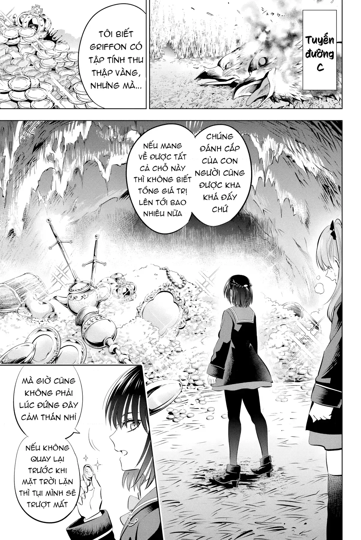 The Classroom Of A Black Cat And A Witch Chapter 15 - Trang 6