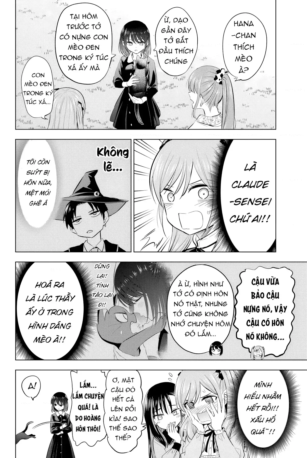 The Classroom Of A Black Cat And A Witch Chapter 16 - Trang 17