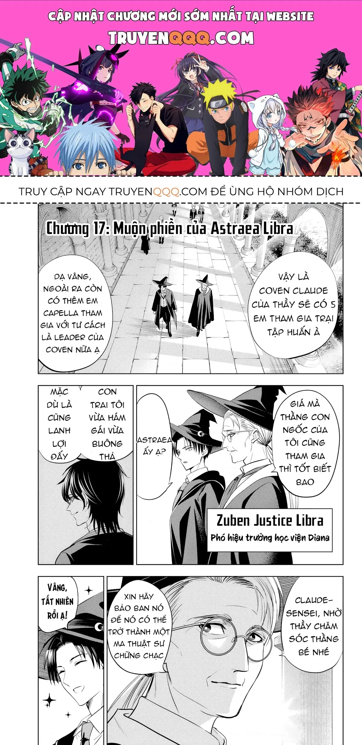 The Classroom Of A Black Cat And A Witch Chapter 17 - Trang 2