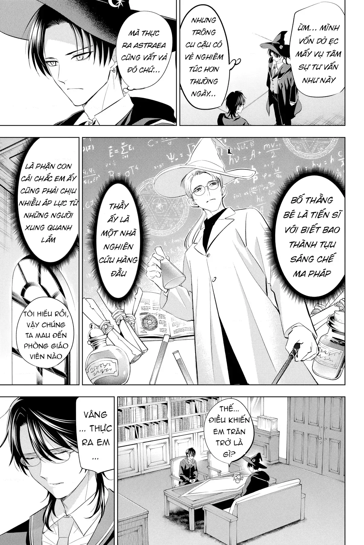 The Classroom Of A Black Cat And A Witch Chapter 17 - Trang 4